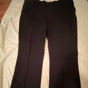 Isaac Mizrahi Black Ponti Pants
